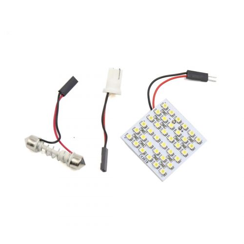  White 36 SMD 5050 LED Panel Light Car Auto Interior Map Dome Door Trunk Lamp