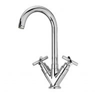 Whitehaus Collection WHLX79572-C Luxe Bath Faucet, Polished Chrome