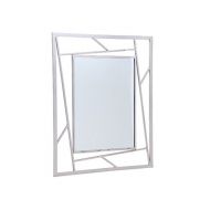 Whiteline Jennifer Mirror MR1444-Stainless Steel