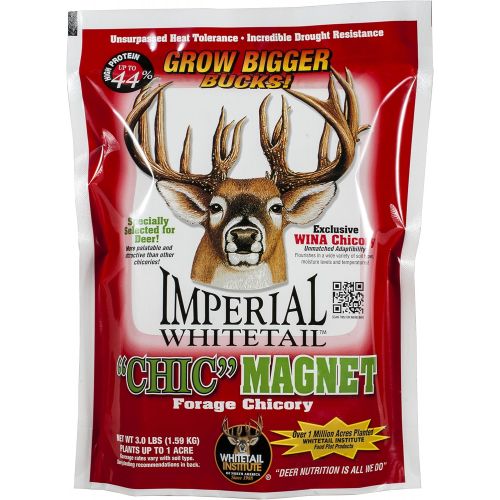  Whitetail Institute Mens Imperial Chic Magnet Food Plot Seed, 3 lb