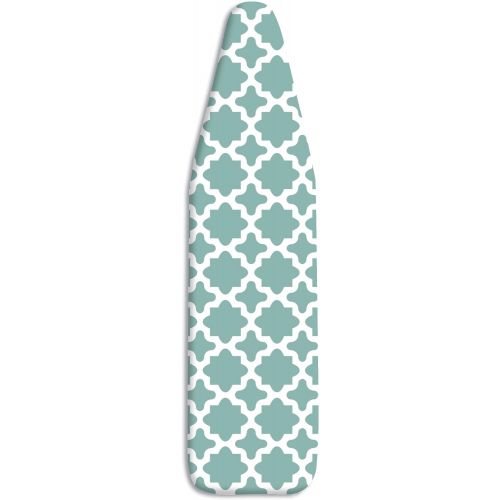  [아마존베스트]Whitmor Deluxe Replacement Ironing Board Cover and Pad - Concord Turquoise