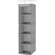 [아마존베스트]Whitmor 5 Section Closet Organizer - Hanging Shelves with Sturdy Metal Frame
