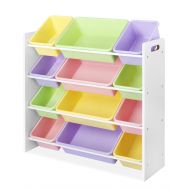 Whitmor 12 Bin Organizer, Pastel