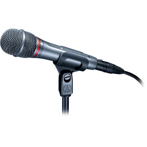  Wholesale Photo Audio-Technica AE-6100 Hyper-Cardioid Dynamic Handheld Microphone 4PC Bundle  Includes 6” Round Studio Microphone Pop Wind Shield with Stand Clip + Adjustable Boom Arm + MORE