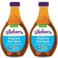 Wholesome Sweeteners Wholesome Organic Blue Agave Nectar, Syrup, Low Glycemic Sweetener, Non GMO, 23.5 oz (Pack of 6)