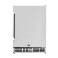 Whynter BOR-53024-SSW 24 Built-in Outdoor 5.3 cu.ft. Beverage Refrigerator Cooler, Stainless Steel, One Size