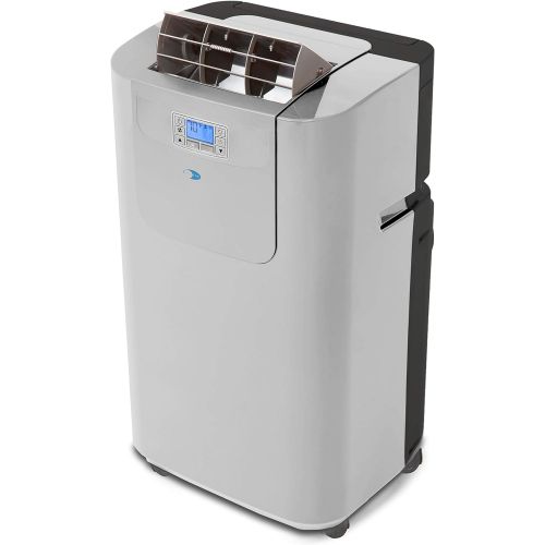  Whynter Elite ARC-122DHP 12,000 BTU Dual Hose Portable Air Conditioner and Heater, Dehumidifier, Fan with Activated Carbon Filter plus Autopump and Storage bag for Rooms up to 400