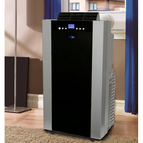  Whynter ARC-14S 14,000 BTU Dual Hose Portable Air Conditioner, Dehumidifier, Fan with Activated Carbon Filter plus Storage bag for Rooms up to 500 sq ft