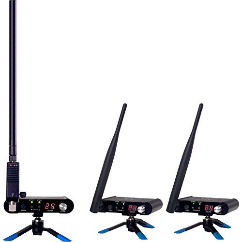  Wi Digital Wi DIGITAL Wi-AMP50X8 Wi Pro AudioMatrix 2.4GHz Stereo Digital Multicast Wireless Audio System w 800mW Powered Antenna