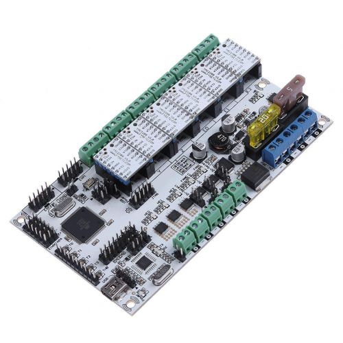  Widewing Rumba Plus Motherboard with 6pcs TMC2208 V1.0 Stepping Drive for 3D Printer