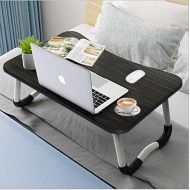 [아마존베스트]Widousy Laptop Bed Table, Breakfast Tray with Foldable Legs, Portable Lap Standing Desk, Notebook Stand Reading Holder for Couch Sofa Floor Kids - Standard Size（White）