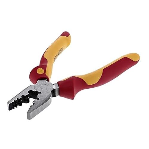  Wiha 32945 7-Inch Insulated Industrial Crimping Pliers