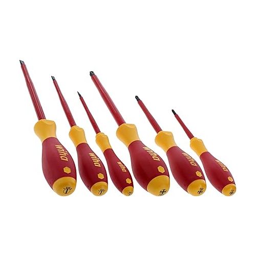  Wiha 32092 Slotted And Phillips Insulated Screwdriver Set, 1000 Volt