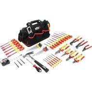 Wiha 32937 59 Piece Insulated Master Electrician's Tools Set in Canvas Bag