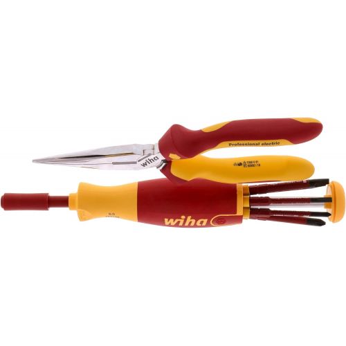 Wiha 32865 Insulated Slimline Blades & Pliers Set