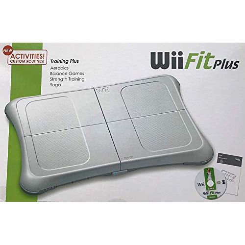  By      Wii Wii Fit Plus with Balance Board (New, Brown Box Packaging)
