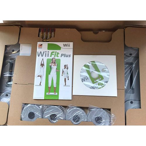  By      Wii Wii Fit Plus with Balance Board (New, Brown Box Packaging)