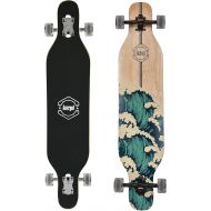 [아마존베스트]WiiSHAM Longborads Skateboards 42 inches Complete Drop Down Through Deck Crusier Pr Speed