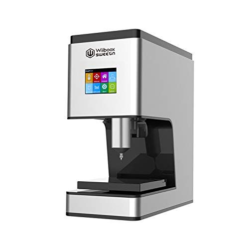  Wiiboox CCP0000020 Sweetin Chocolate 3D Printer Food 3D Printing Machine for Bake Shop, 60 Milliliters, Silver