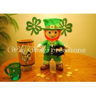 WikiWikisCreations Plush Leprechaun Doll