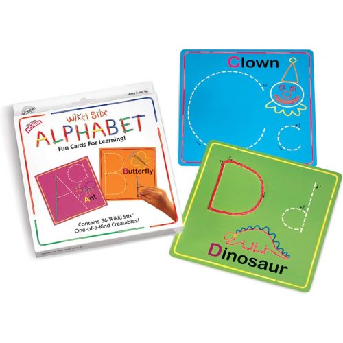  Wikki Stix Alphabet Cards Set