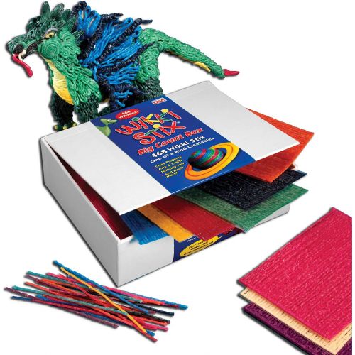  Wikki Stix WKX805 Big Count Box of 468, Yarn/Food Grade Wax