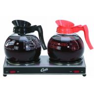 Wilbur Curtis Decanter Warmer 2 Station Warmer, Low Profile - Hot Plate to Keep Coffee Hot and Delicious - AW-2-10 (Each)