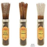 인센스스틱 Wildberry Incense Sticks Set of 3 Scents - Baking Brownies, Cinnamon, Vanilla (Pack of 100 Each, Total 300 Sticks)