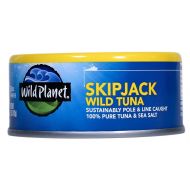 Wild Planet Skipjack Wild Tuna, Sea Salt, Whole 30, Keto, and Paleo, 5 Ounce (Pack of 12)