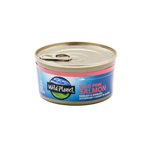  Wild Planet, Wild Pink Salmon, 6 Ounce (Pack of 12)