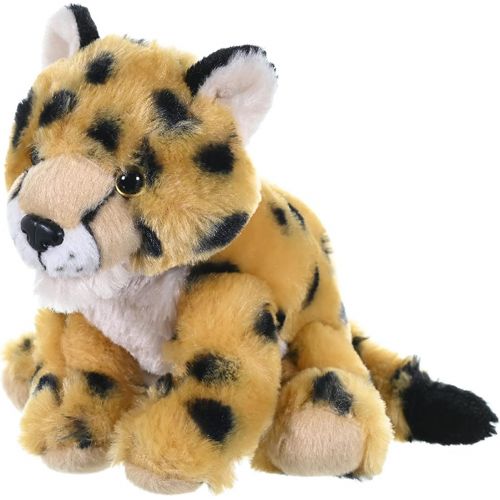  Wild Republic Cheetah Baby Plush, Stuffed Animal, Plush Toy, Gifts for Kids, Cuddlekins 8 Inches