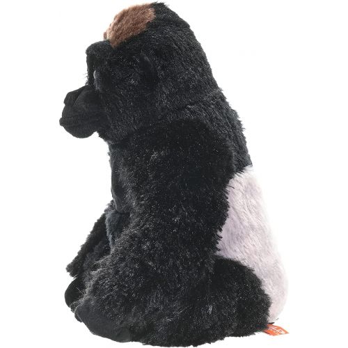  Wild Republic Silverback Gorilla Plush, Stuffed Animal, Plush Toy, Gifts for Kids, Cuddlekins 12 Inches