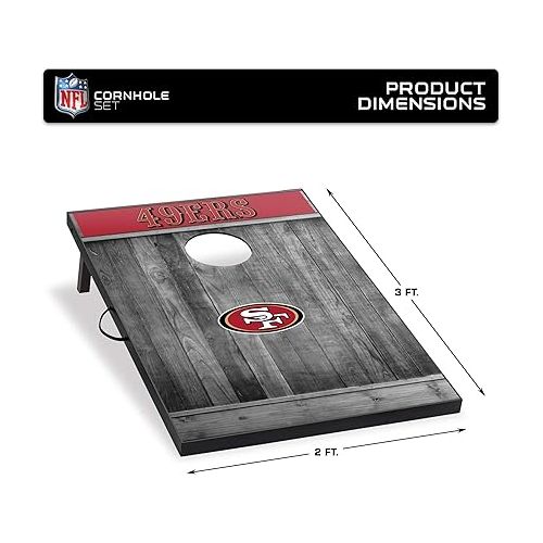  Wild Sports 2'x3' MDF Wood NFL Cornhole Set