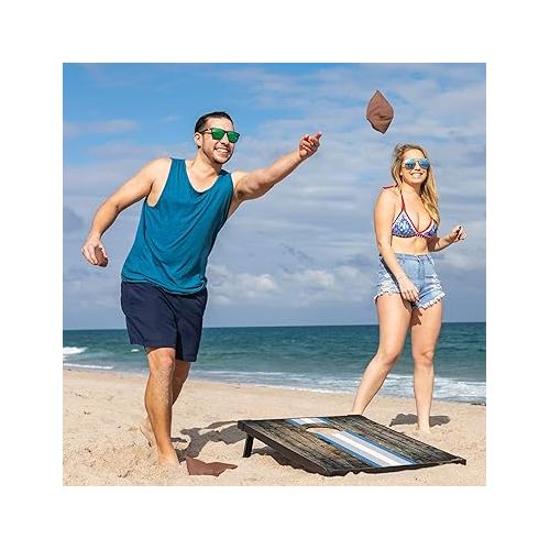  Wild Sports College Unisex 2' x 3' MDF Deluxe Cornhole Set