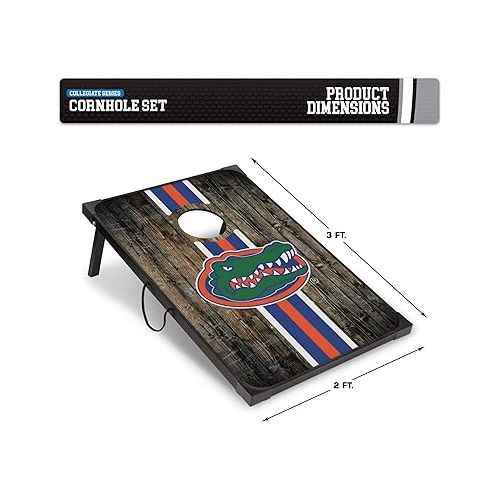  Wild Sports College Unisex 2' x 3' MDF Deluxe Cornhole Set