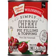 Wilderness Simply Pie Filling & Topping, Cherry, 21 Ounce (Pack of 8)