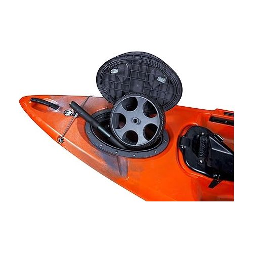  Wilderness Systems Heavy Duty Kayak Cart | Flat-Free Wheels | 450 Lb Weight Rating | for Kayaks and Canoes
