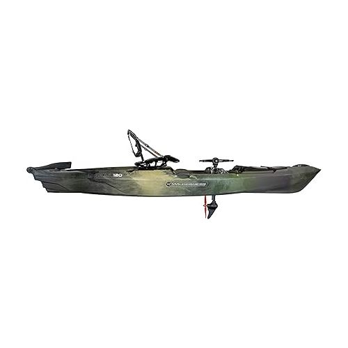  Wilderness Systems Recon 120 HD - Sit on Top Fishing Kayak - 360 Degree ACES seat & Helix PD™ Pedal Drive System - 12 ft
