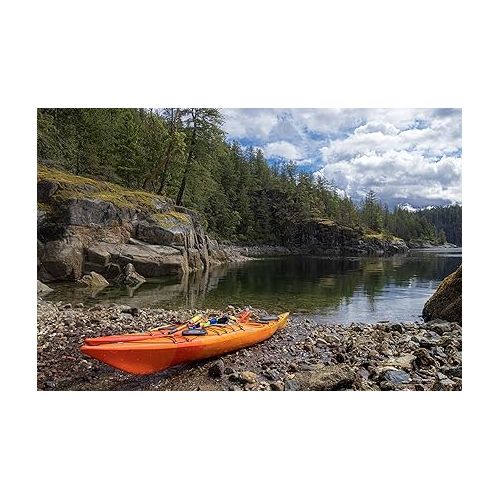  Wilderness Systems Tempest 165 | Sit Inside Touring Kayak | Adjustable Skeg - Phase 3 Air Pro Seating | 16' 6