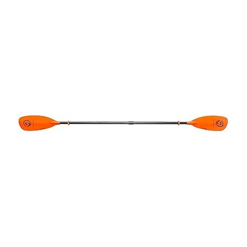  Wilderness Systems Alpha Angler Glass Kayak Fishing Paddle | Lightweight Fiberglass Blade | Adjustable Carbon/Fiberglass Shaft (240-260cm), 8070210