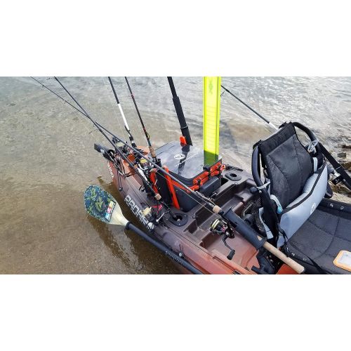  Wilderness Systems Kayak Crate 4 Rod Holders Kayak Tackle Storage Fits Most Kayaks
