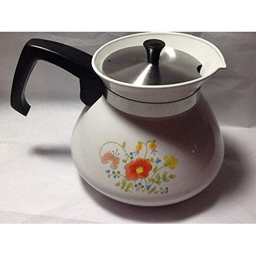  Corning Wildflowers Teapot, P-104 6 Cup Teapot