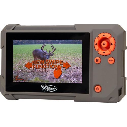  [아마존베스트]Wildgame Innovations Trail Pad | VU60 SD Card Reader with Touch Screen, Brown