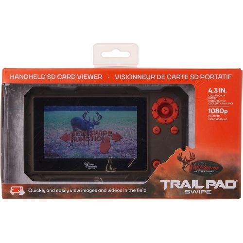  [아마존베스트]Wildgame Innovations Trail Pad | VU60 SD Card Reader with Touch Screen, Brown