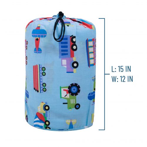  Olive Kids Trains, Planes and Trucks Sleeping Bag