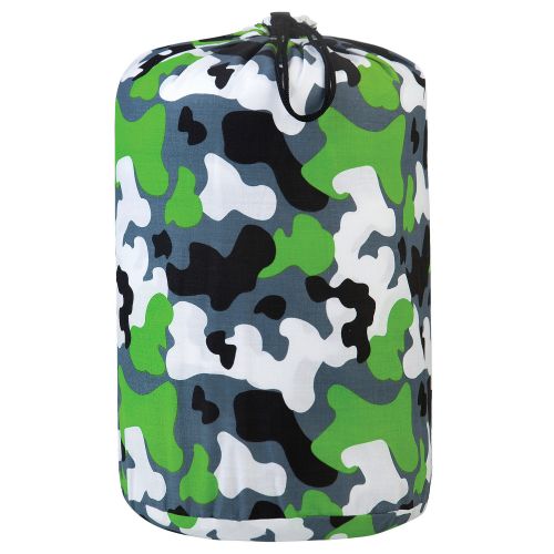  Wildkin Kids Sleeping Bag, Green Camo