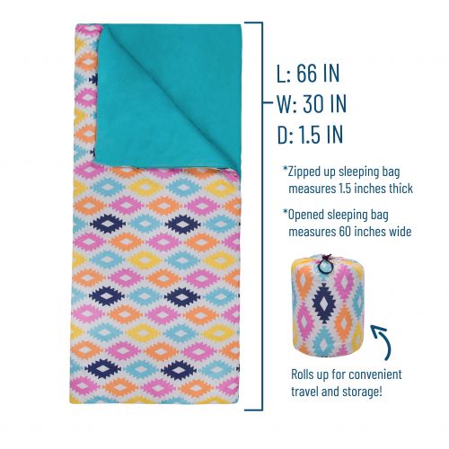  Wildkin Aztec Original Sleeping Bag