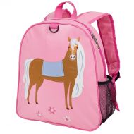 Wildkin Embroidered Backpack for Toddler Boys and Girls, Perfect Size for Daycare, Preschool, and Kindergarten, Patterns Coordinate with Our Nap Mats and Embroidered Lunch Boxes