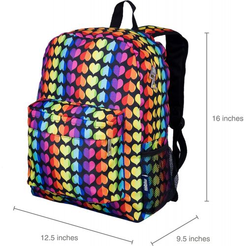  Wildkin Kids 16 Inch Backpack for Boys and Girls, Perfect Size for Kindergarten, Elementary, and Middle School, Patterns Coordinate with Our Lunch Boxes and Duffel Bags