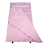 Wildkin Easy Clean Nap Mat, Big Dot Pink & White